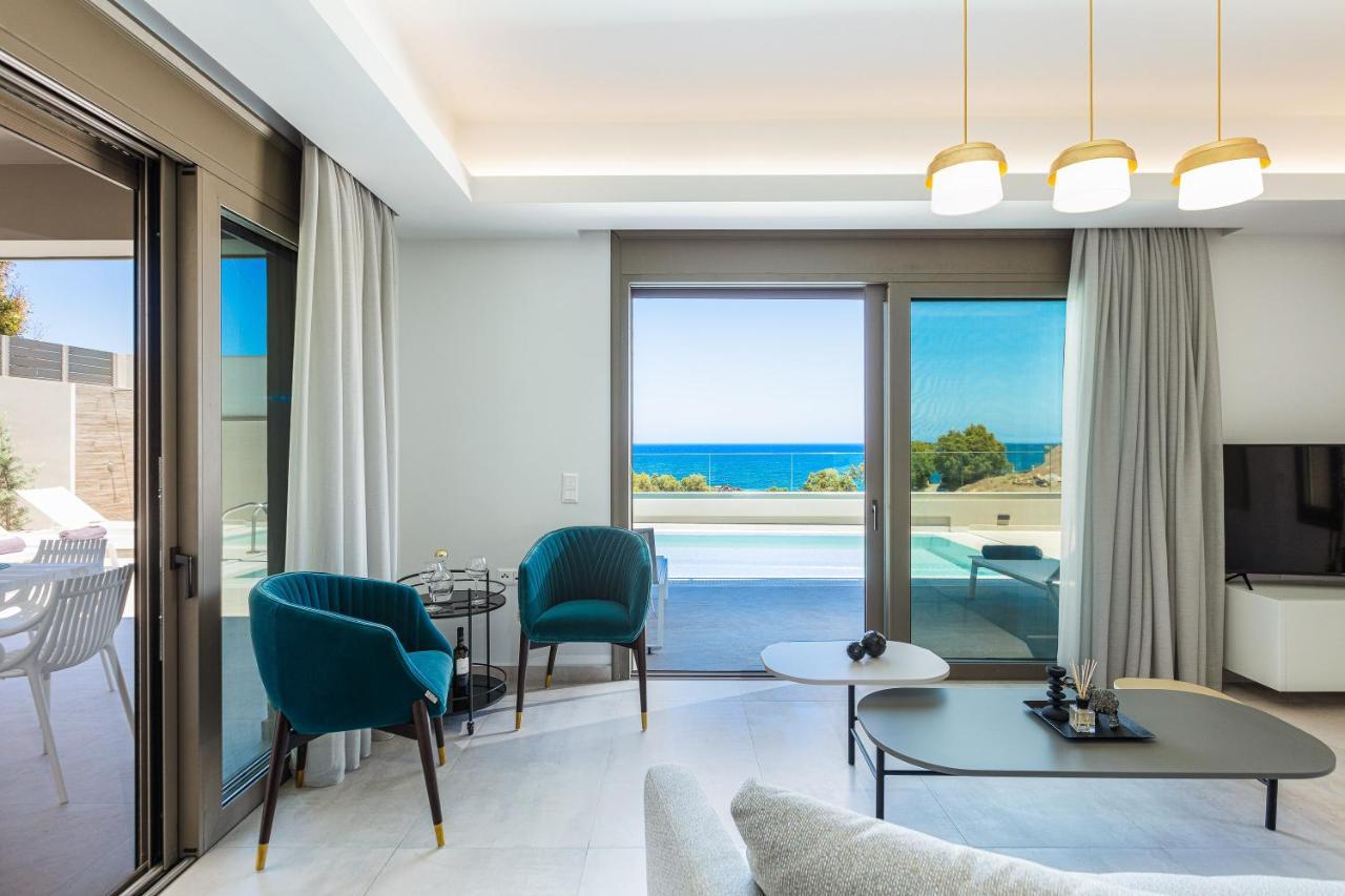 Lagoon Seaside Villa, Sumptuous Retreat,By Thinkvilla Pánormos Exterior foto